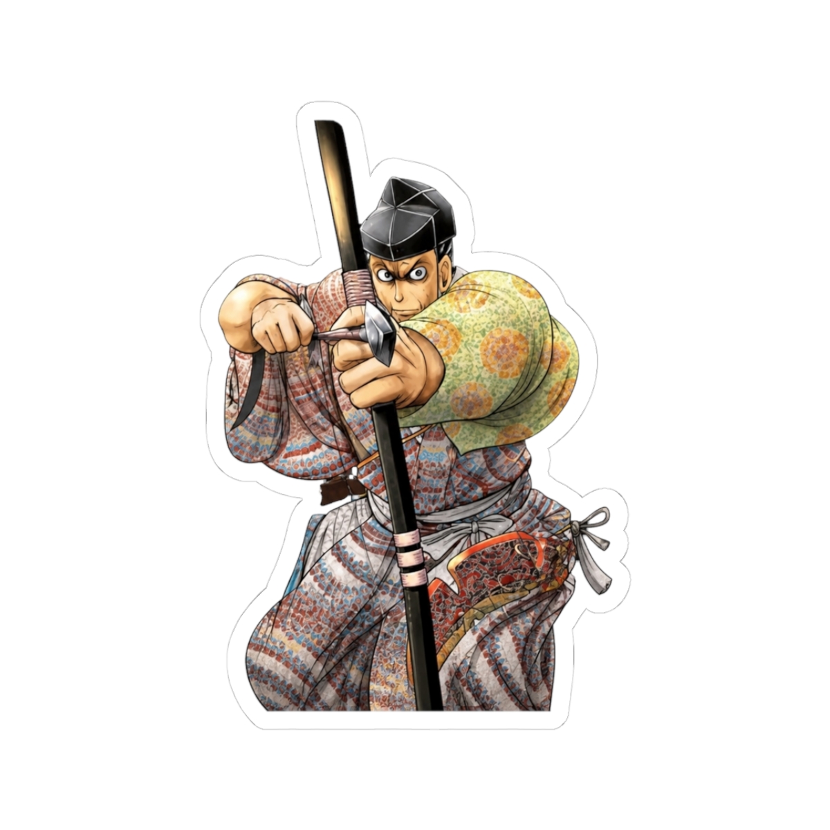 The Elusive Samurai Sticker - Official stickers merchandise