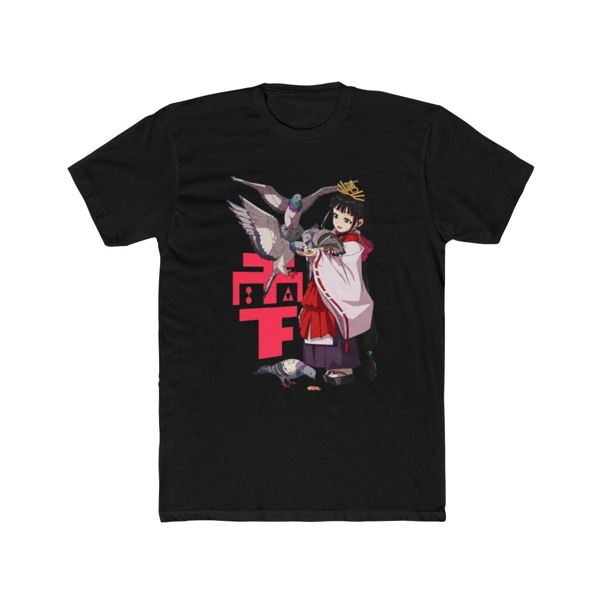 The Elusive Samurai, Shizuku T Shirt - Hakusuru Anime Streetwear & Anime Clothing - alternate angle 3, merchandise