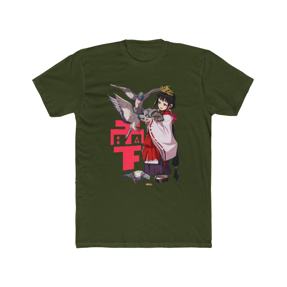 The Elusive Samurai, Shizuku T Shirt - Hakusuru Anime Streetwear & Anime Clothing - alternate angle 5, merchandise