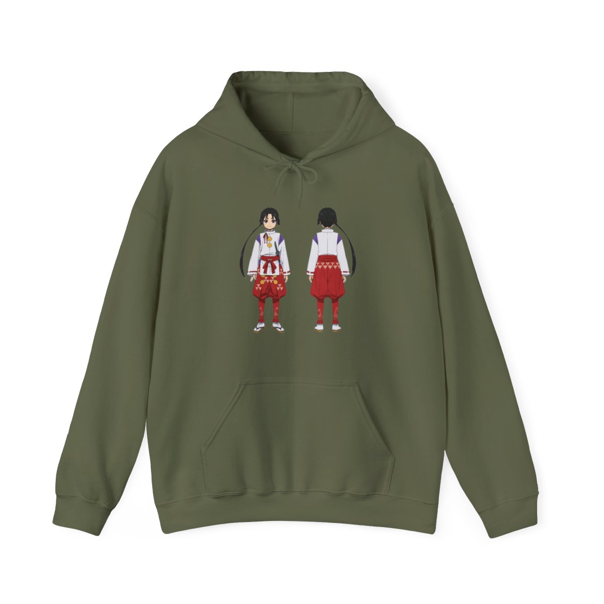 The Elusive Samurai Houjou Tokiyuki Cosplay Zip Up Hoodie - MensCompressionShirt - alternate angle 4, merchandise